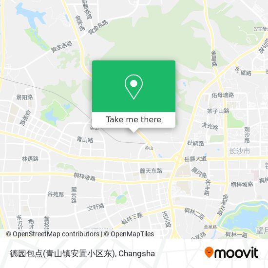 德园包点(青山镇安置小区东) map