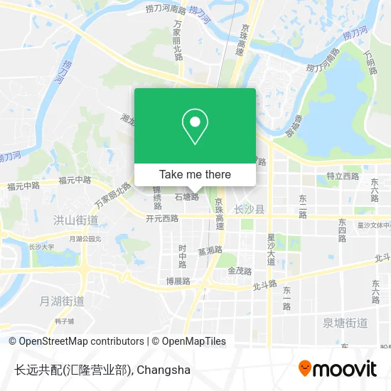 长远共配(汇隆营业部) map