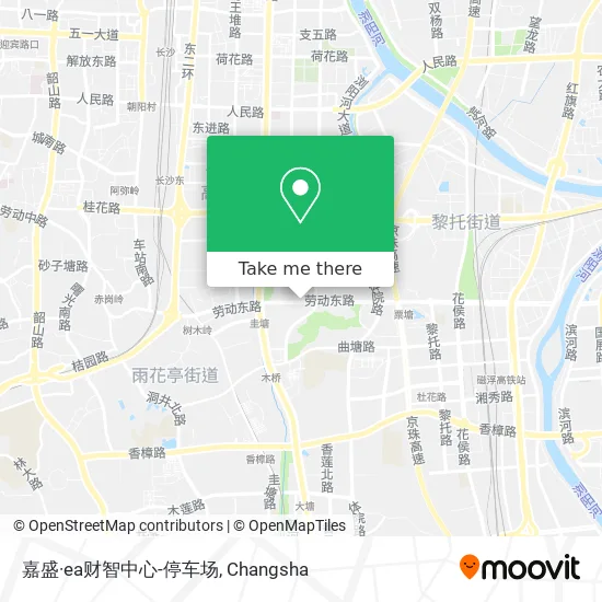 嘉盛·ea财智中心-停车场 map