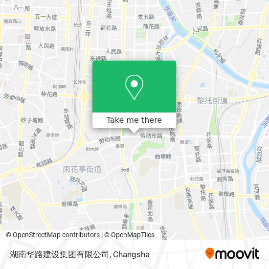 湖南华路建设集团有限公司 map