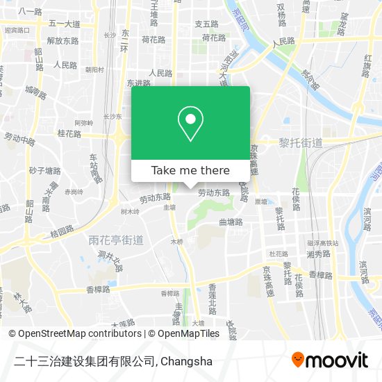 二十三治建设集团有限公司 map