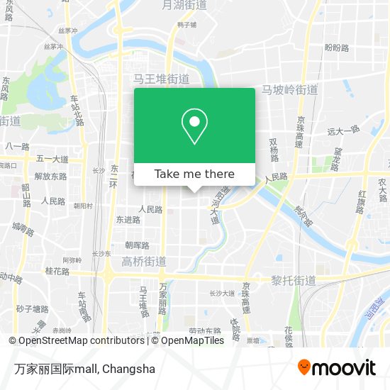 万家丽国际mall map