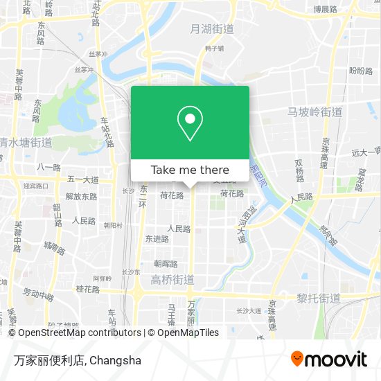 万家丽便利店 map