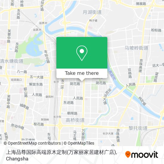 上海品尊国际高端原木定制(万家丽家居建材广店) map