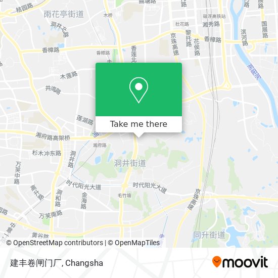 建丰卷闸门厂 map