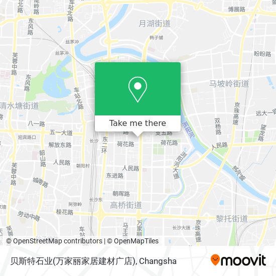 贝斯特石业(万家丽家居建材广店) map