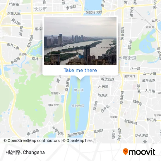橘洲路 map