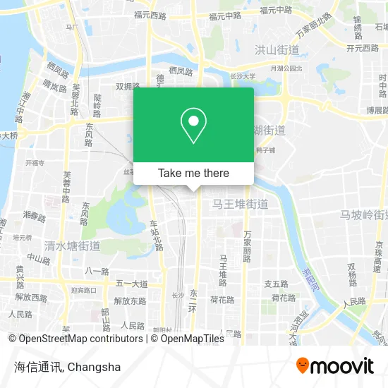 海信通讯 map