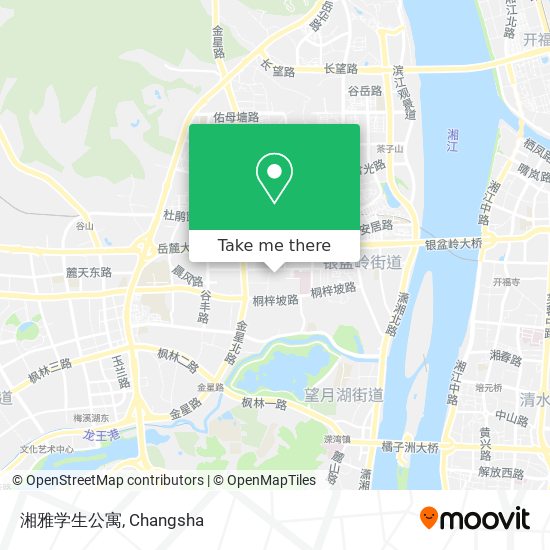 湘雅学生公寓 map