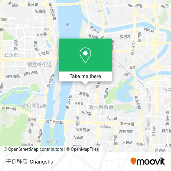 千足鞋店 map