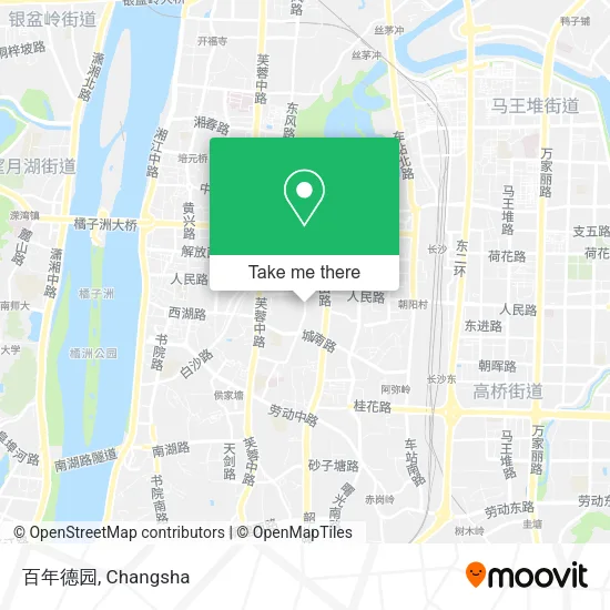 百年德园 map