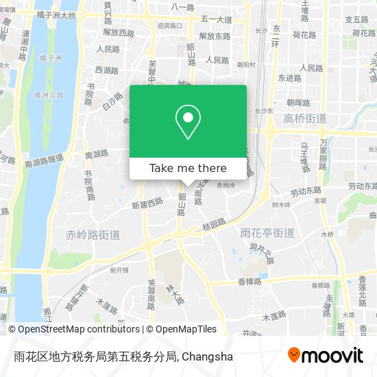 雨花区地方税务局第五税务分局 map