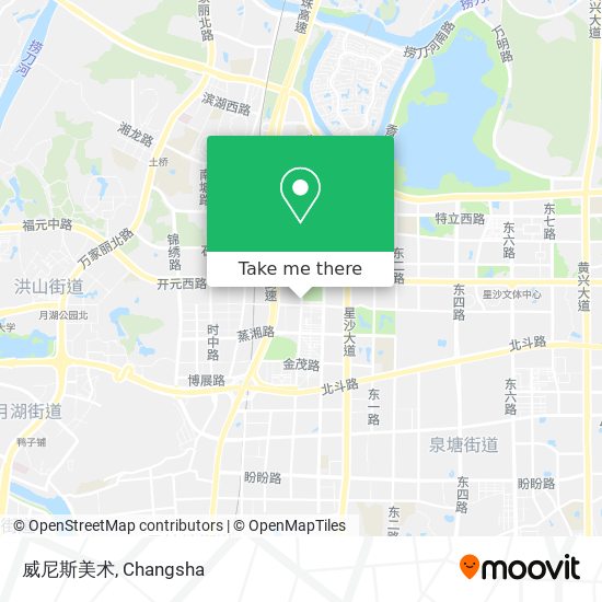 威尼斯美术 map