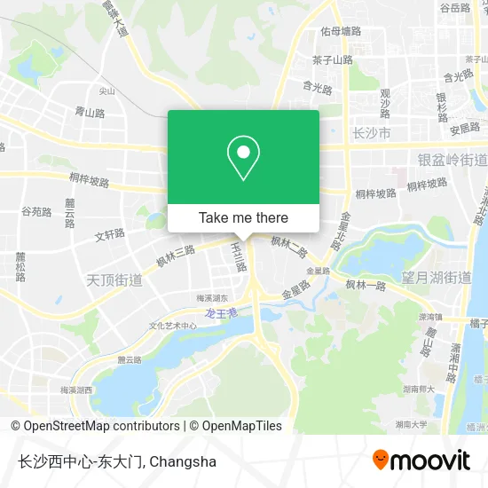 长沙西中心-东大门 map