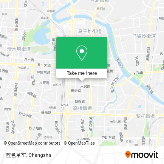 蓝色单车 map