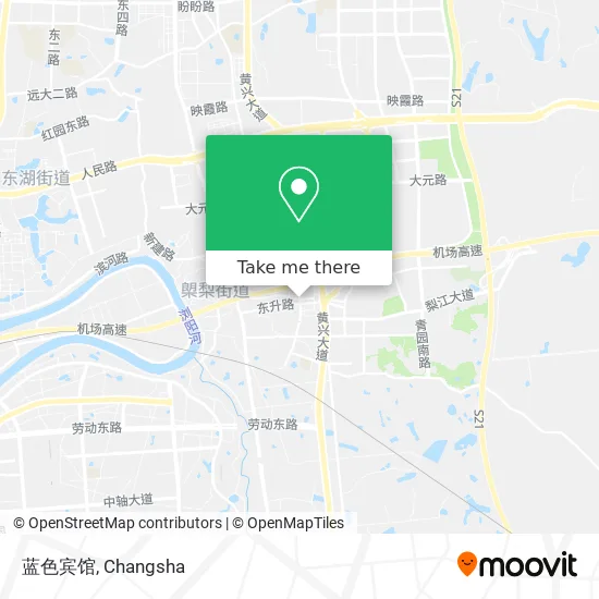 蓝色宾馆 map