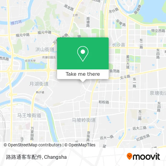 路路通客车配件 map
