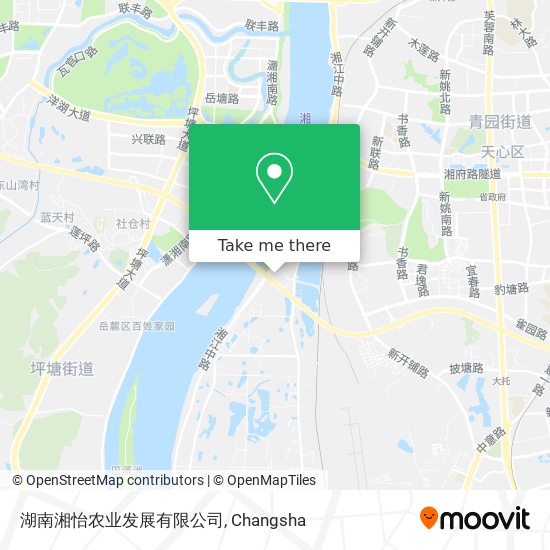 湖南湘怡农业发展有限公司 map