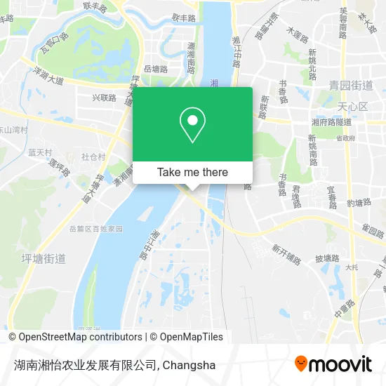 湖南湘怡农业发展有限公司 map