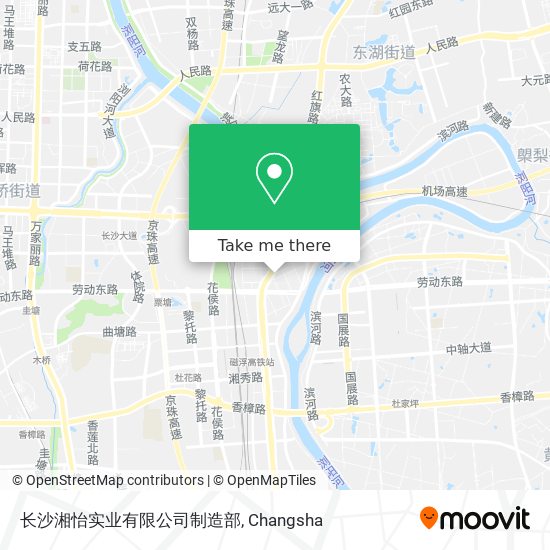 长沙湘怡实业有限公司制造部 map