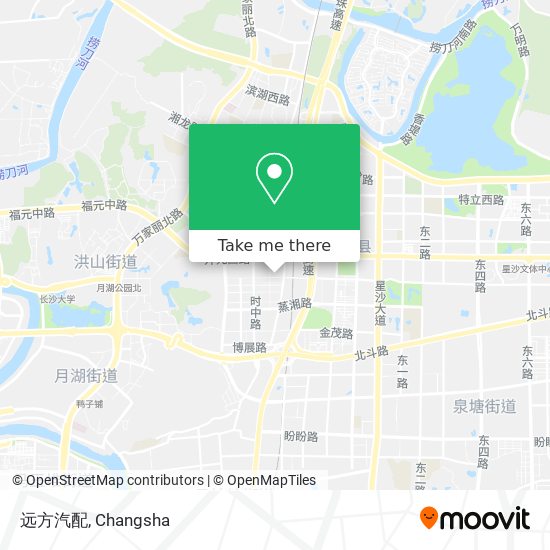 远方汽配 map