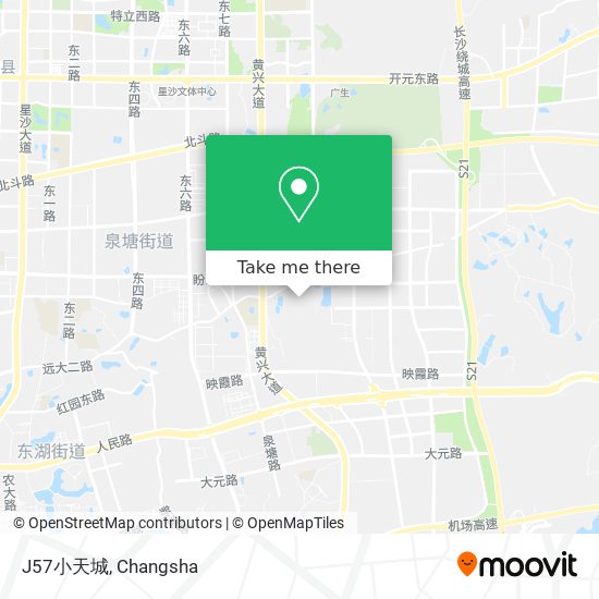 J57小天城 map