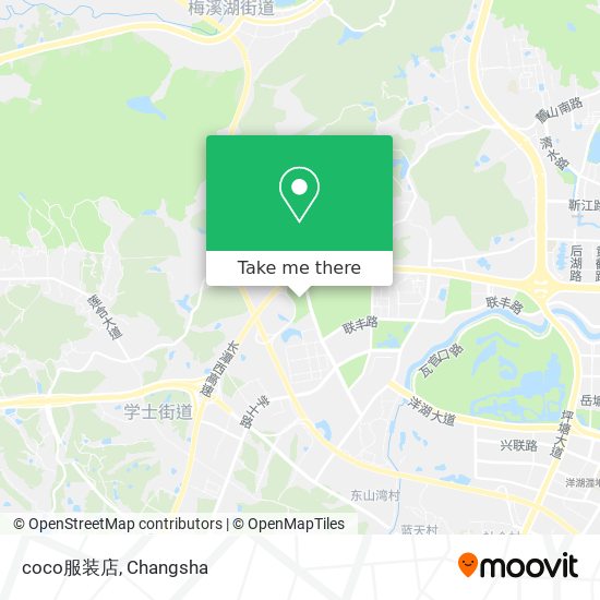 coco服装店 map