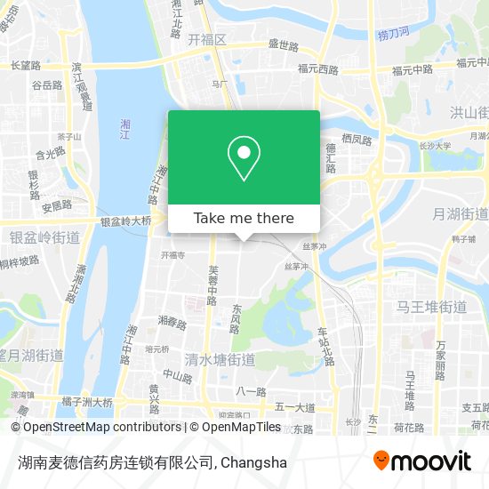 湖南麦德信药房连锁有限公司 map