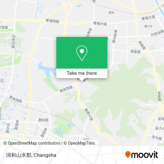 润和山水郡 map