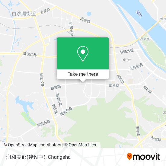 润和美郡(建设中) map