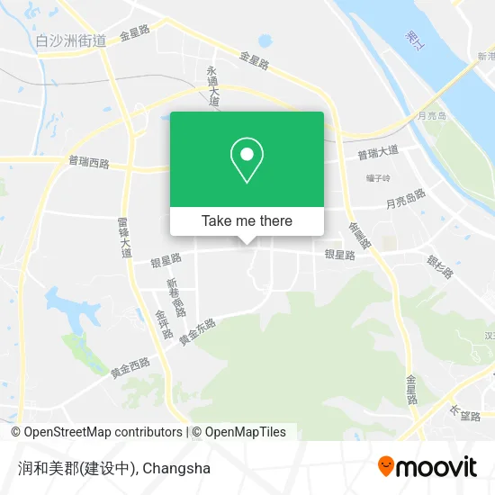 润和美郡(建设中) map