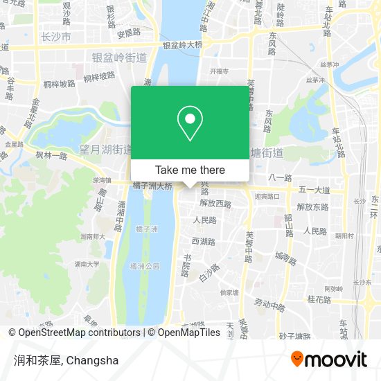 润和茶屋 map