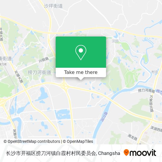 长沙市开福区捞刀河镇白霞村村民委员会 map