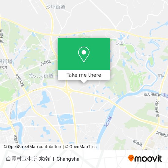 白霞村卫生所-东南门 map