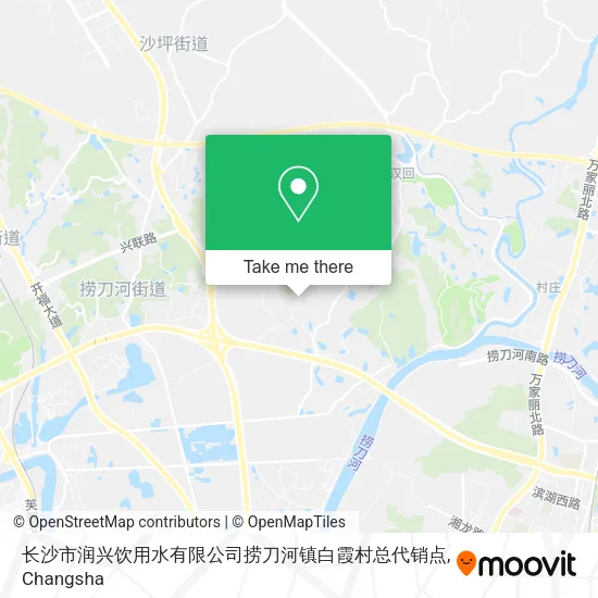 长沙市润兴饮用水有限公司捞刀河镇白霞村总代销点 map