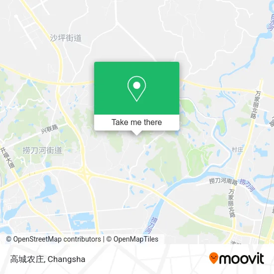 高城农庄 map