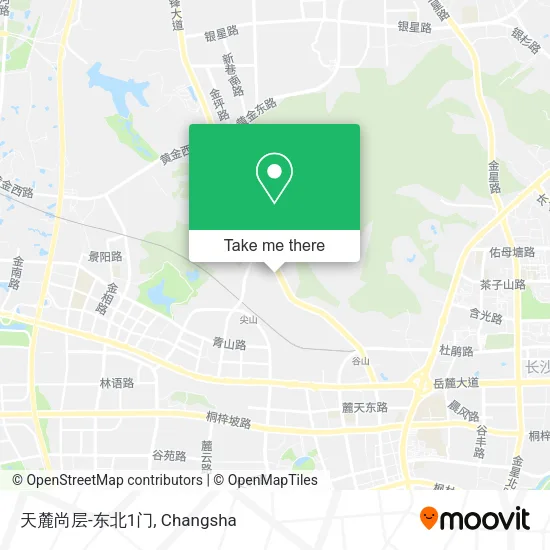 天麓尚层-东北1门 map