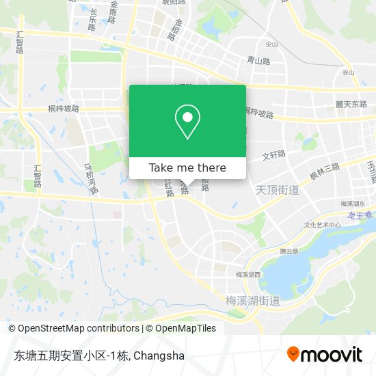 东塘五期安置小区-1栋 map