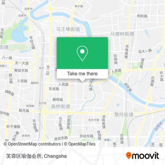 芙蓉区瑜伽会所 map