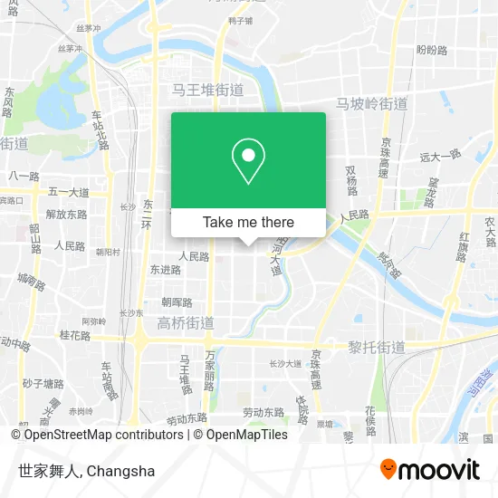 世家舞人 map