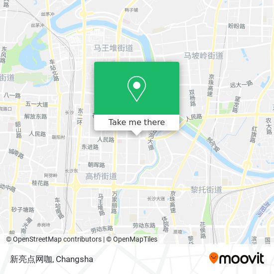 新亮点网咖 map