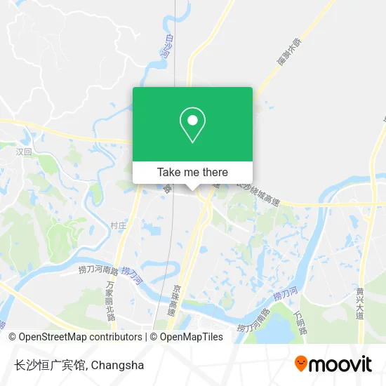 长沙恒广宾馆 map
