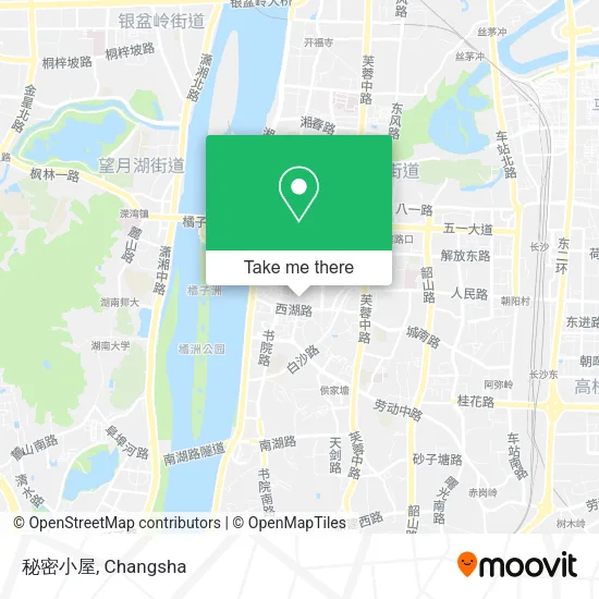 秘密小屋 map
