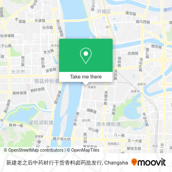 新建老之后中药材行干货香料卤药批发行 map