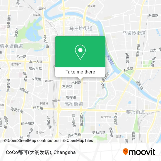 CoCo都可(大润发店) map