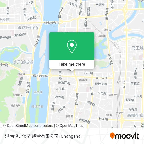 湖南轻盐资产经营有限公司 map