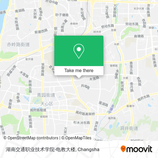湖南交通职业技术学院-电教大楼 map
