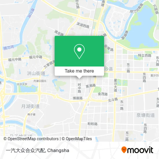 一汽大众合众汽配 map