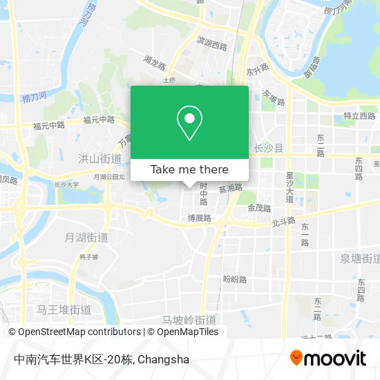 中南汽车世界K区-20栋 map