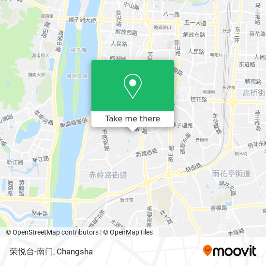 荣悦台-南门 map